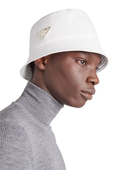 prada hat white